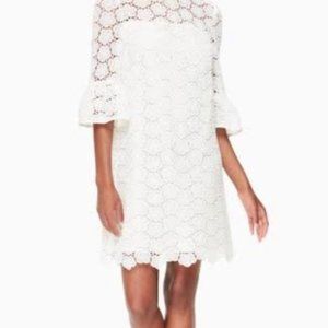 NWOT Kate Spade causal white lace dress (size:2)